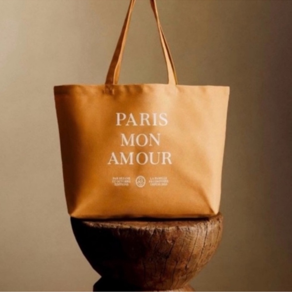 Sézane Paris Mon Amour Tote NEW